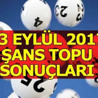 13 Eylül 2017 Şans Topu sonuçları 5+1 | Büyük ikramiye kazandıran sayılar