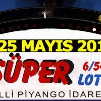 Süper Loto çekiliş sonuçları 25 Mayıs 2017 - Çıkan numaralar sayılar rakamlar