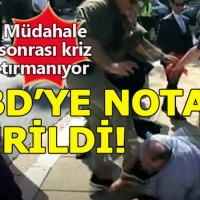ABD Büyükelçisi'ne nota verildi