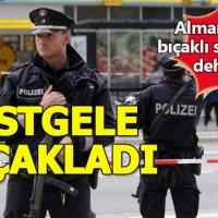 Almanya'da bıçaklı saldırı dehşeti, rastgele bıçakladı