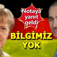 Almanya'dan Türkiye'ye nota yanıtı geldi: "Bilgimiz yok"