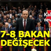 Cumhurbaşkanı Erdoğan kabineyi değiştirecek
