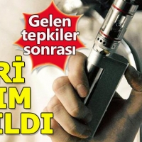 Dumansız sigaraya izin çıkmadı