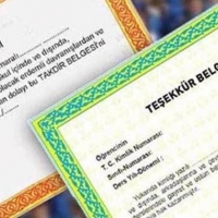E-Okul 2017 karne notu hesaplama, Taktir, teşekkür notu hesaplama
