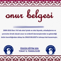 E-Okul not hesaplama, Onur Belgesi nedir, kime verilir?