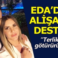 Eda Erol'dan nişanlısı Alişan'a destek