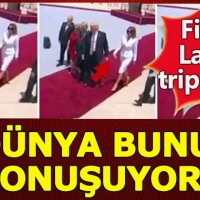 First Lady'den Donald Trump'a çok konuşulan trip!