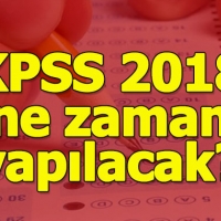 KPSS 2018 ne zaman yapılacak? Devlet memurluğu sınav tarihi