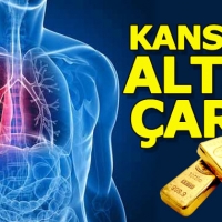 Kansere altın ile çözüm aranacak