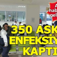 Manisa'da askeri birlikte enfeksiyon faciası:1 asker şehit 350 Asker hastaneye kaldırıldı