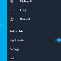 Twitter'ın gece modunda inanılmaz değişiklik