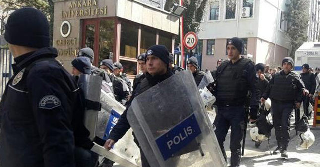 Ankara Üniversitesi karıştı! Yaralılar var