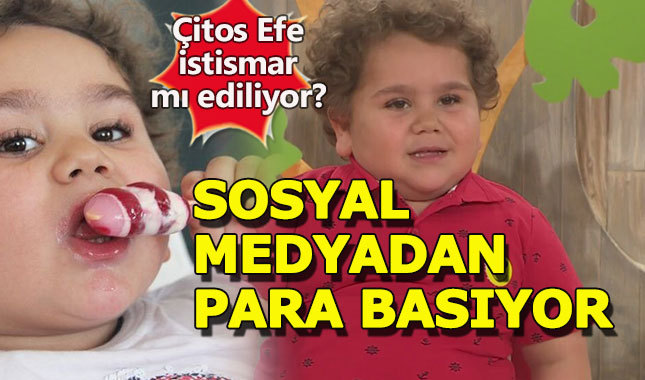 Çitos Efe sosyal medyadan para basıyor