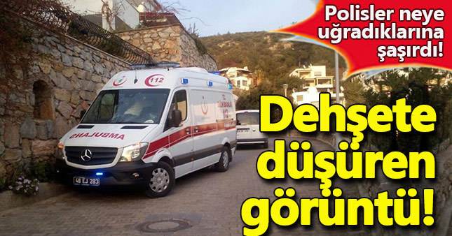 Kaybolan kadını evine götüren polisi dehşete düşüren görüntü