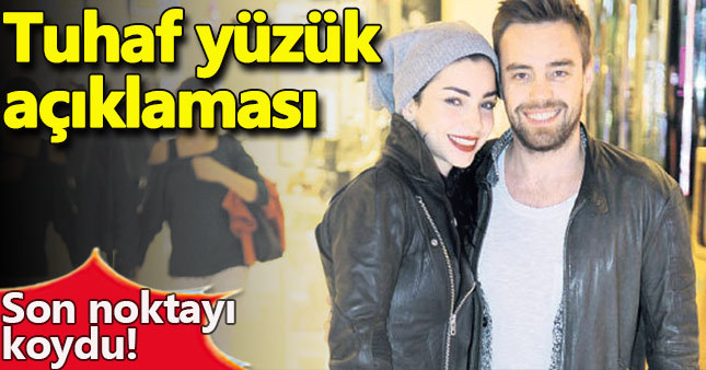 Merve Boluğur'dan tuhaf yüzük açıklaması