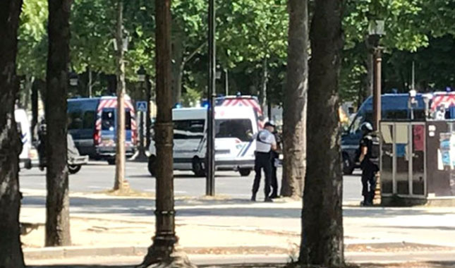 Paris'te terör alarmı! Cumhurbaşkanlığı sarayında büyük panik