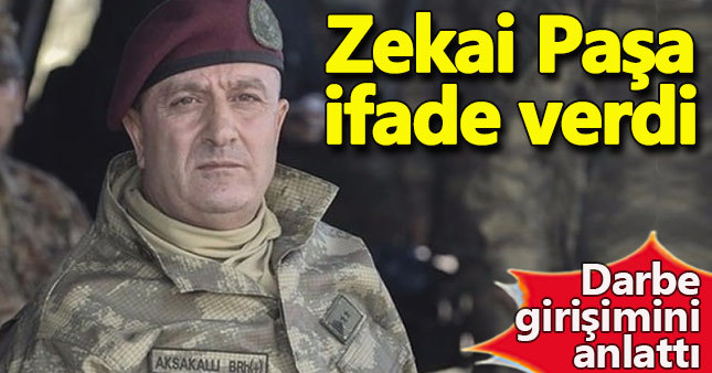 Zekai Aksakallı mahkemede ifade verdi