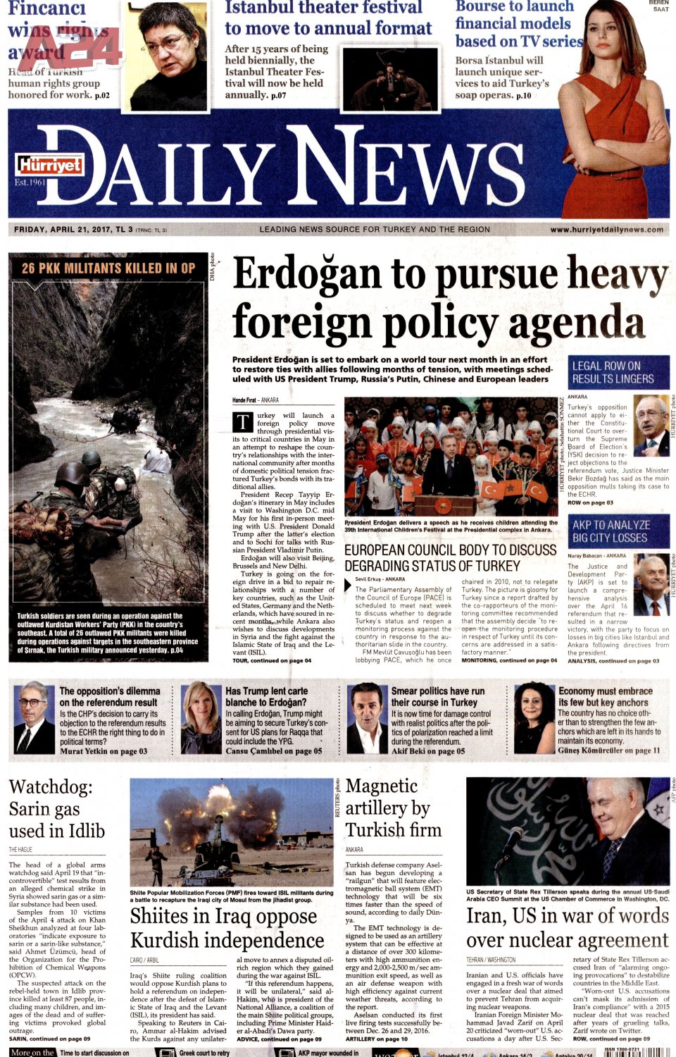 Hürriyet Daily News