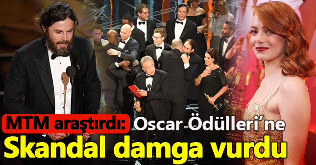 Oscar Ödülleri'ne yanlış anons skandalı damga vurdu