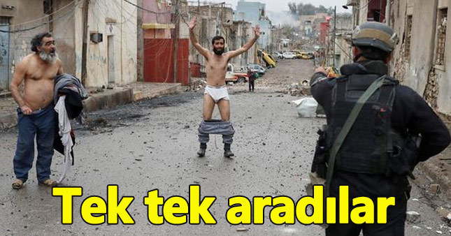 Musul'da IŞİD'li canlı bomba alarmı