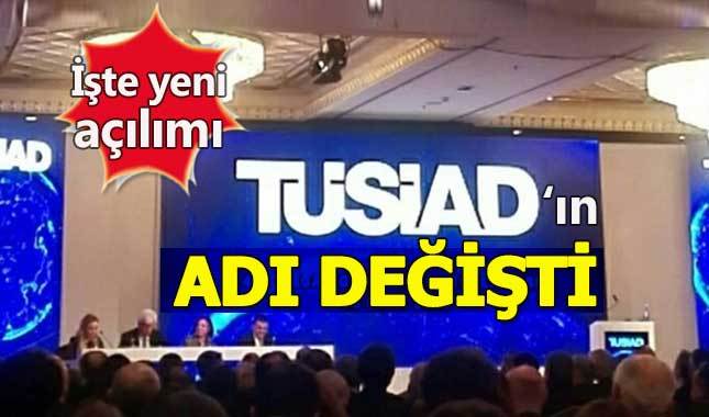 TÜSİAD'ın adı değiştirildi - İşte TÜSİAD'ın yeni açılımı