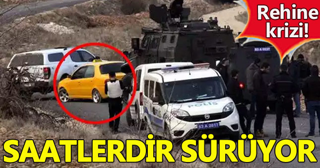 Şanlıurfa'da saatler süren rehine krizi