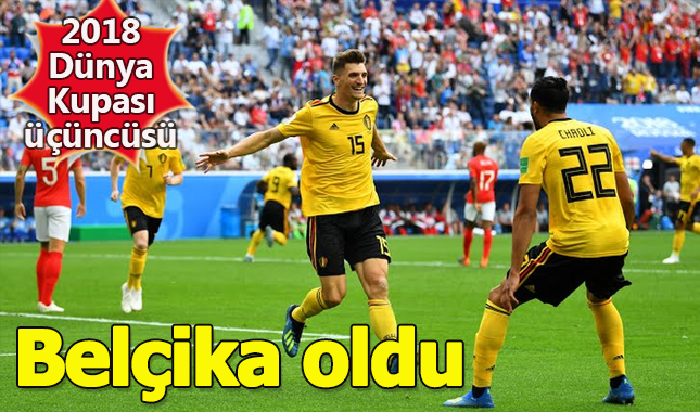Dünya Kupası 3.'lük maçının galibi Belçika oldu Maç sonucu özet