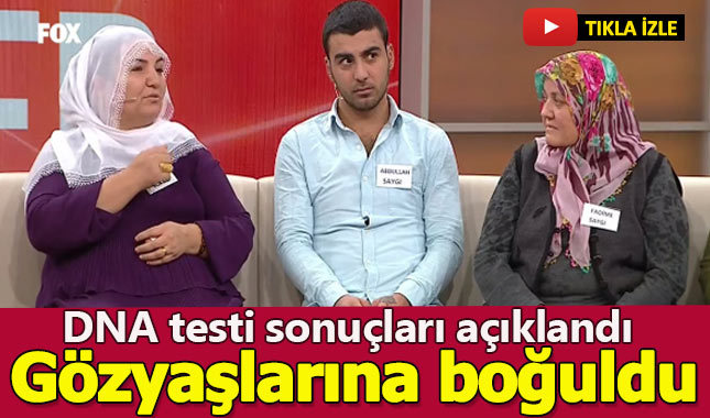 Kaybolan Çiçekler'de Abdullah Saygı'nın DNA testi sonucu açıklandı