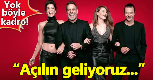 Dev kadrolu "Fi Çi Pi" dizisi iddialı geliyor
