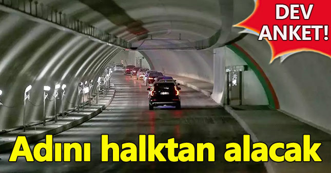 Avrasya Tüneli'nin adını Türk halkı belirleyecek