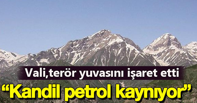 İbrahim Şahin: Kandil’de de çok ciddi anlamda doğalgaz ve petrol rezervleri mevcut