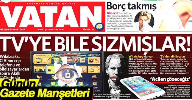 09 Mart Gazete manşetleri