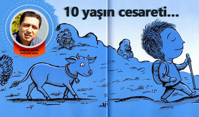 10 yaşın cesareti…