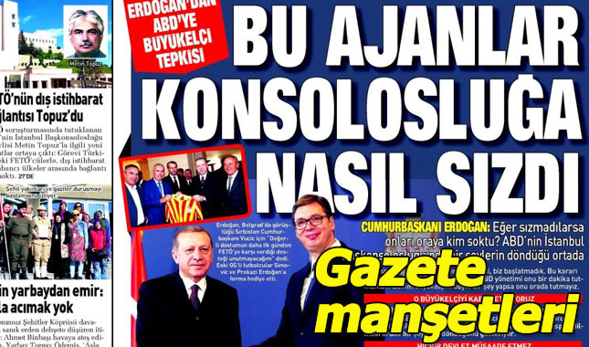 11 Ekim gazete manşetleri