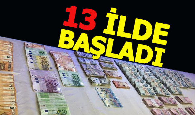 13 ilde yasa dışı bahis operasyonu
