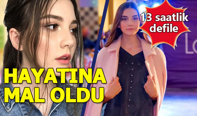 13 saatlik defile genç mankenin hayatına mal oldu
