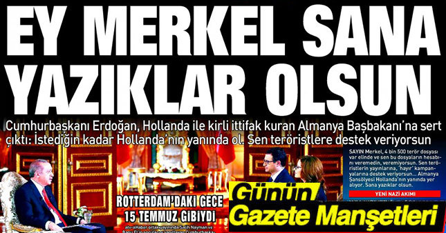 14 Mart Gazete manşetleri