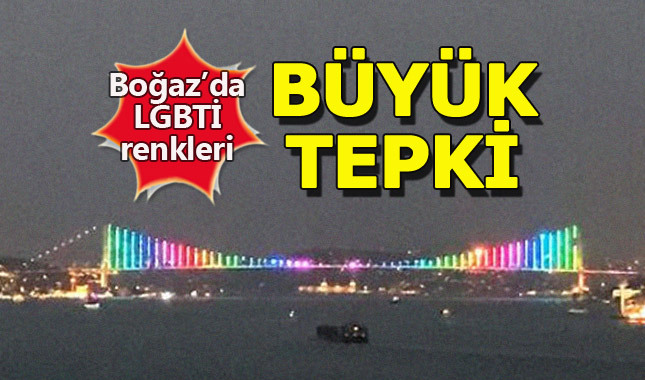 15 Temmuz Şehitler Köprüsü'ndeki aydınlatma tepki çekti