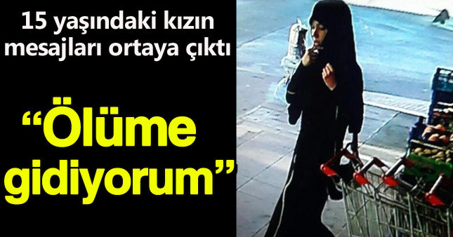 15 yaşındaki Funda'dan korkunç mesajlar