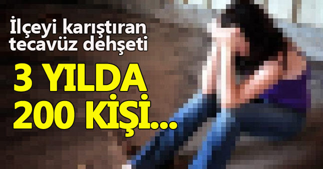 17 yaşındaki lise öğrencisine 3 yılda 200 kişi tecavüz etti