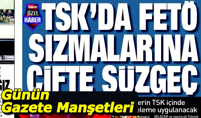 18 Temmuz Gazete manşetleri