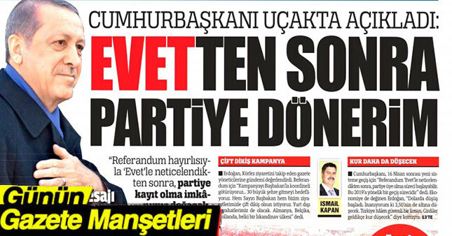 18 şubat gazete manşetleri