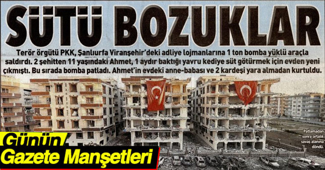19 Şubat 2017 Gazete Manşetleri