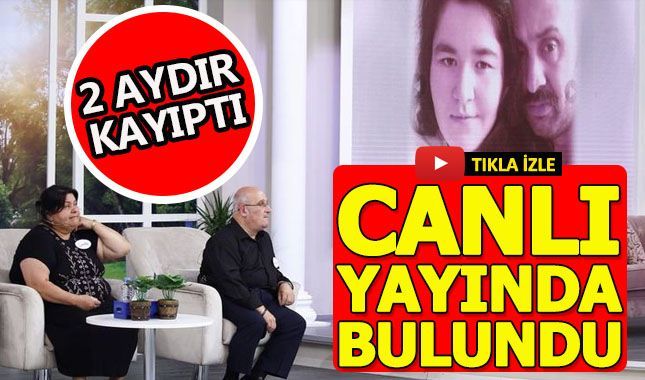 2 Aydır kayıp olan genç kız canlı yayında ortaya çıktı