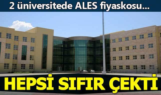 2 üniversitede ALES fiyaskosu: Tüm öğrenciler sıfır çekti