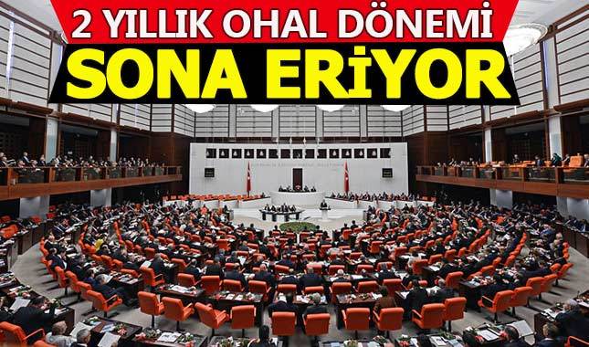 2 yıllık OHAL dönemi bugün sona eriyor