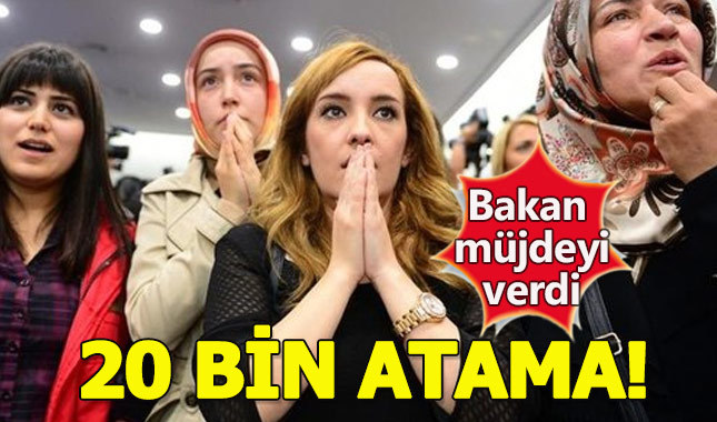 20 bin yeni öğretmen ataması ne zaman yapılacak, hangi branşlarda atamalar olacak?