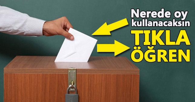 2017 referandum seçmen sandık sorgulama | YSK E-Devlet nerede oy kullanacağım