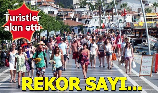 2018 ilk çeyreğinde turist rekoru kırıldı