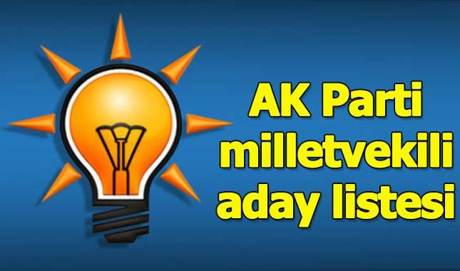 AK Parti milletvekili adayları isim listesi açıklandı - Tüm illerdeki milletvekili aday sıralaması 24 Haziran